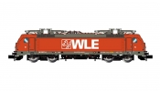 ARNOLD 2437D Villanymozdony, WLE, BR 187, red, with DCC decoder