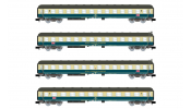 ARNOLD 4297  RCT, 4-unit pack coaches   The Berliner   
