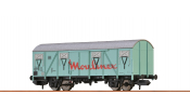 BRAWA 67817 N Ged. Güterwagen Gos 50 DB, Epoche IV, Moulinex