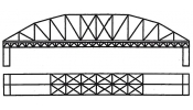 FALLER 222582 Íves híd, 300 mm hosszú