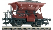 FLEISCHMANN 550601 Kőzuzalékszállító önürítős teherkocsi, Wddah, PKP, III FLEISCHMANN 550601 Kőzuzalékszállító önürítős teherkocsi, Wddah, PKP, III