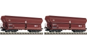 FLEISCHMANN 552315 Önürítős teherkocsi készlet (2 db), Falns183, DB-AG, IV FLEISCHMANN 552315 Önürítős teherkocsi készlet (2 db), Falns183, DB-AG, IV