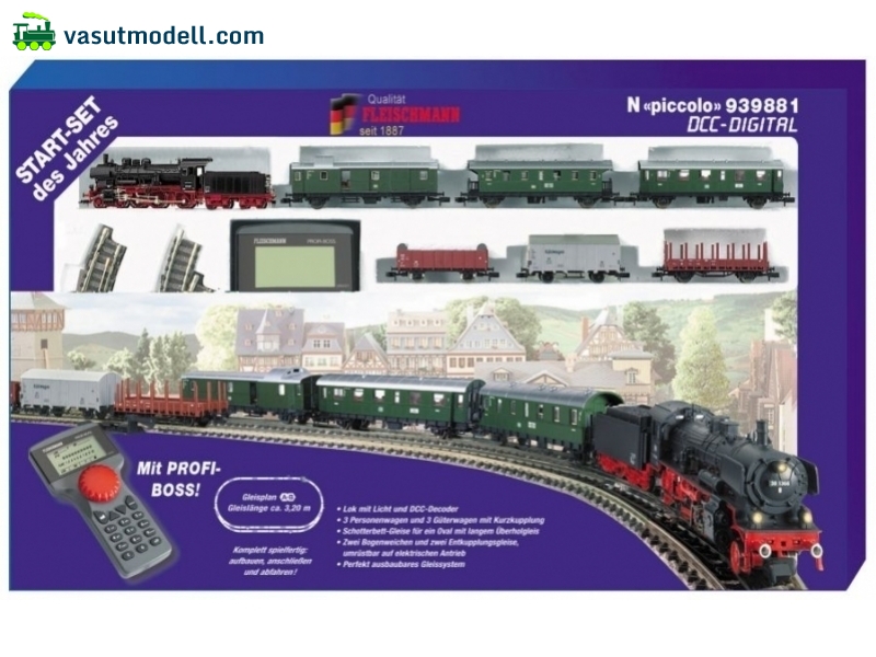 FLEISCHMANN 939882 DCC Digitális kezdőkészlet (PROFI-BOSS) - DR verzió FLEISCHMANN 939882 DCC Digitális kezdőkészlet (PROFI-BOSS) - DR verzió