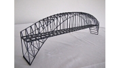 HACK 23151 BN50-2-b Fém íves híd, 50 cm zweigleisig (kék)
