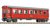 LILIPUT 344556 4-axle passenger coach, B3 31, Ziller Valley Railway, red, era VI