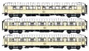 LS Models 49139 Hálókocsi (3 db), WL S1 CIWL (Ägypten), II (belső világítással)