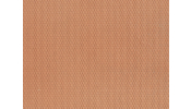 NOCH 60360 Plain Tile, red 10 cm wide, 28 cm long
