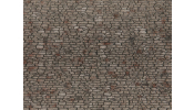 NOCH 60371 Quarrystone Wall 10 cm wide, 28 cm long