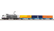 PIKO 96900 S-Set E-Lok TraXX Renfe + 3 Containertragwg. Renfe A-Gleis & B
