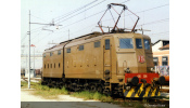 Rivarossi 2935 FS, 6-axle electric locomotive E.645 1st series, isabella livery, simplified FS logo red, pantographs 52, ep. V