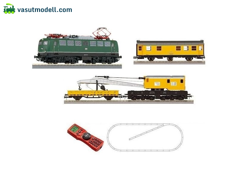 ROCO 51231 Digitális kezdőkészlet: BR 140 + pályaépítő szerelvény ROCO 51231 Digitális kezdőkészlet: BR 140 + pályaépítő szerelvény