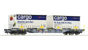 ROCO 77341 Cont.Tragw. SBB+Container