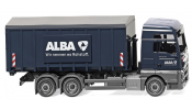 WIKING 67204 Abrollcontainer (Meiller/MAN TGX Euro 6) Alba - container transport truck- camion avec conteneur transportable