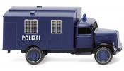 WIKING 86435 Polizei - Gefangenentransport (Opel Blitz) - police - prisoner transportation vehicle - transf?rement pénitentiaire