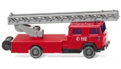 WIKING 96203 Feuerwehr DL 30 (Magirus) - fire service - turntable ladder - pompiers - échelle tournante d incendie