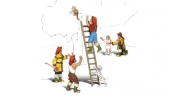 WOODLAND Scenics A1882 HO Firemen To The Rescue