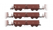 Rivarossi 6267 Set x 3 self-discharging wagons, type Fal-zz, used by SDAG Wismut, DR Rivarossi 6267 Set x 3 self-discharging wagons, type Fal-zz, used by SDAG Wismut, DR