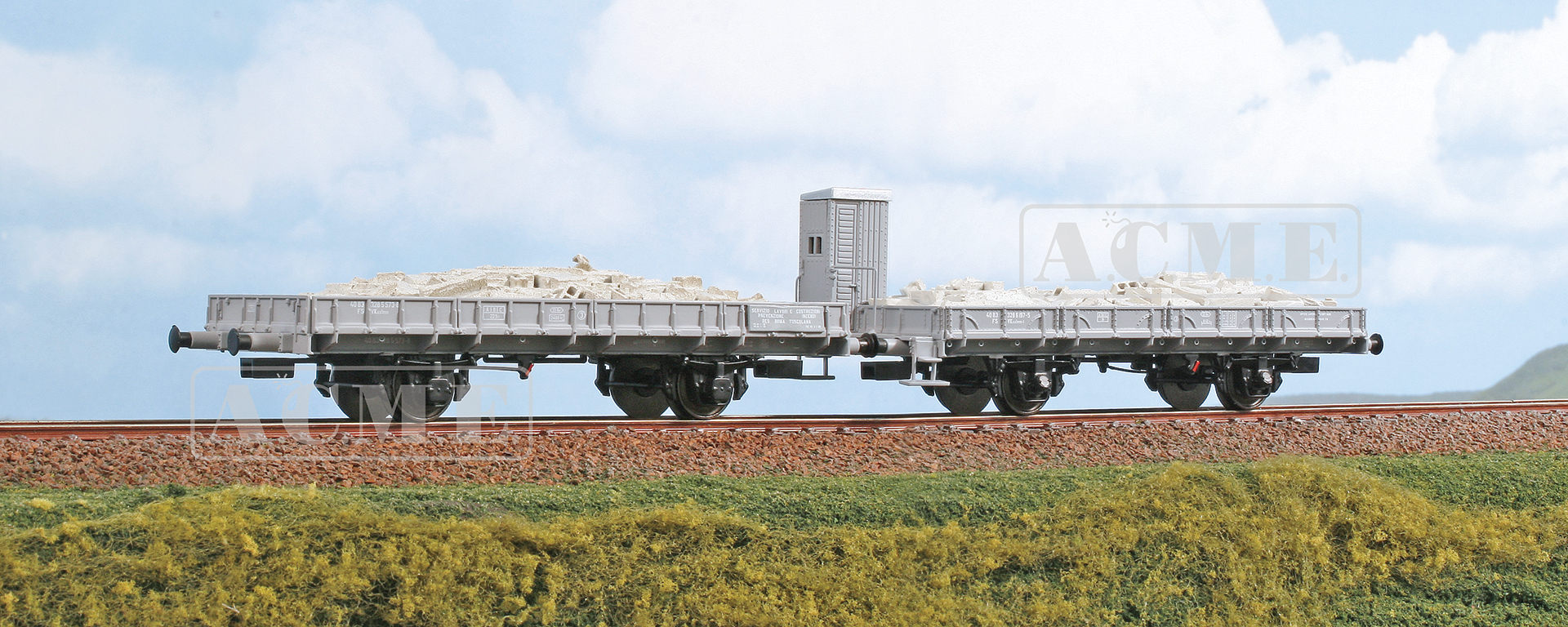 ACME 45126 Set mit 2 Flachwg.Typ VKkklmm, FS - vasutmodell.com