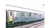 ACME 50540 Couchette car, type X, 1st+2nd class, for international trains, livery slate grey ACME 50540 Couchette car, type X, 1st+2nd class, for international trains, livery slate grey