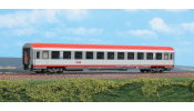 ACME 52637 Wagen der ÖBB, Typ Bmz, 2. Klasse, zweitönig Grau + rotem Streifen und rotem Dach ACME 52637 Wagen der ÖBB, Typ Bmz, 2. Klasse, zweitönig Grau + rotem Streifen und rotem Dach