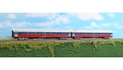 ACME 55139 Schlafwagen Set der Russischen RZD in den Farben Rot und Blau im Betrieb in den 90.er Jahren, Epoche V ACME 55139 Schlafwagen Set der Russischen RZD in den Farben Rot und Blau im Betrieb in den 90.er Jahren, Epoche V