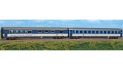 ACME 55171 EuroCity Porta Bohemica set with 2 cars, all in newest livery of CD Cezch Railways