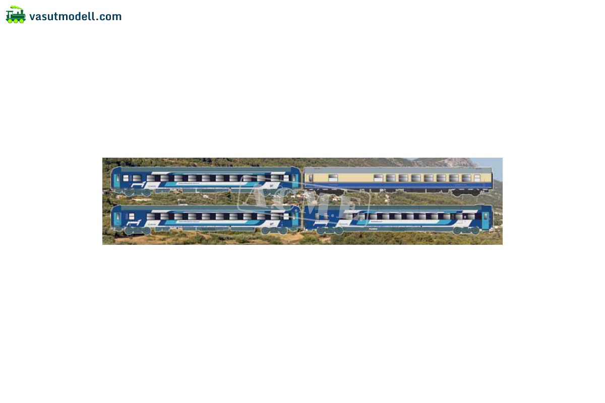 ACME 55367 IC 1204/1205 Adria 4-teilig MAV-DB ACME 55367 IC 1204/1205 Adria 4-teilig MAV-DB
