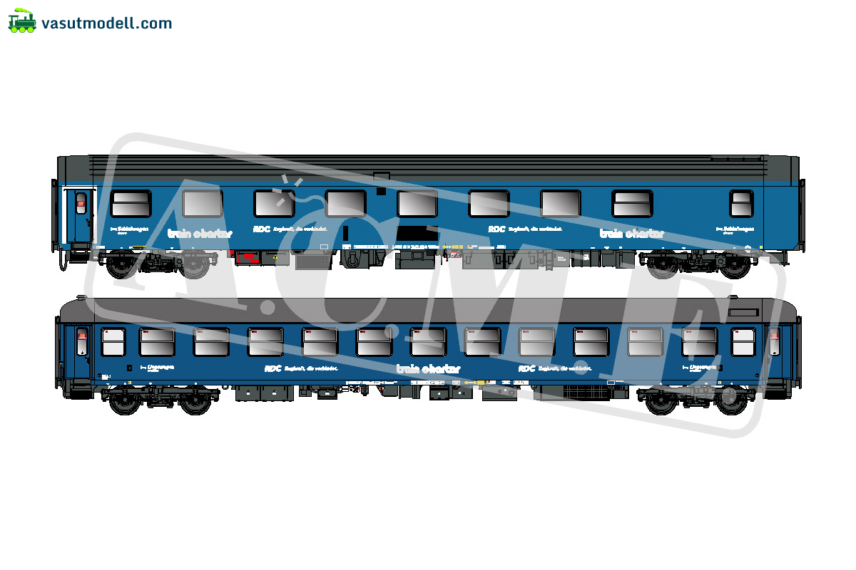 ACME 55391 Set 2-teilig RDC, mit Schlafwg. Liegewg. ACME 55391 Set 2-teilig RDC, mit Schlafwg. Liegewg.
