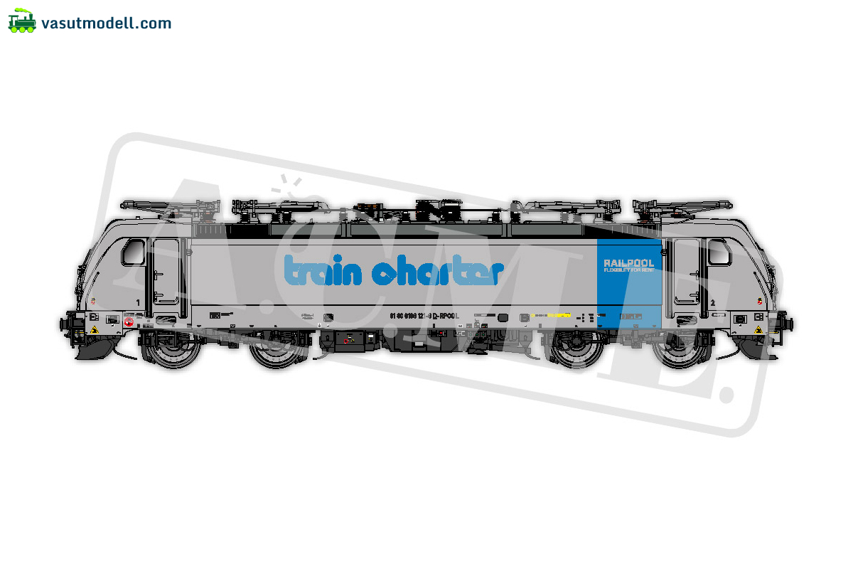 ACME 60741 E-Lok TRAXX 188 121 Train-Chahrter ACME 60741 E-Lok TRAXX 188 121 Train-Chahrter