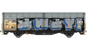 Albert-Modell 245055 Eltolható oldalfalú teherkocsi, graffitivel, Hbbillns, CH-SBB, VI