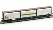Albert-Modell 276007 Eltolható oldalfalú négytengelyes teherkocsi, Habis, Transwaggon, MÁV, V Albert-Modell 276007 Eltolható oldalfalú négytengelyes teherkocsi, Habis, Transwaggon, MÁV, V