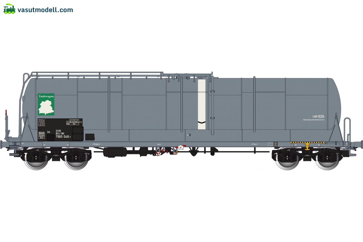 Albert-Modell 796025 Tartálykocsi, Zas, Tankwagon, D-TWG, VI Albert-Modell 796025 Tartálykocsi, Zas, Tankwagon, D-TWG, VI