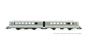 ARNOLD 2351 RENFE, 2-unit diesel railcar 591.500, silver livery with UIC markings, ep. IV