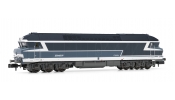 ARNOLD 2382 Dízelmozdony, CC 72000, blue, with white noodle logo, SNCF period IV/V ARNOLD 2382 Dízelmozdony, CC 72000, blue, with white noodle logo, SNCF period IV/V