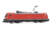 ARNOLD 2406 Villanymozdony, DB Cargo, BR 187, red, 2 pantographs, with tarpaulin, epoch VI ARNOLD 2406 Villanymozdony, DB Cargo, BR 187, red, 2 pantographs, with tarpaulin, epoch VI