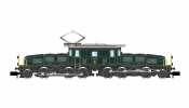 ARNOLD 2433D Villanymozdony, SBB Crocodile, green, shunting locomotive, with DCC decoder