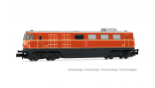 ARNOLD 2489D diesel locomotive class 2050, ÖBB, 2050.02, orange livery with small triangle, period IV, with DCC decoder