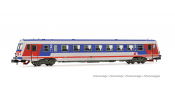 ARNOLD 2521 ÖBB, class 5047 diesel railcar, grey/red/blue livery, old ÖBB logo, Ep. IV-V
