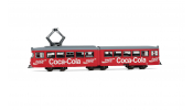 ARNOLD 2605D Tram Duewag GT6, one front light, Coca-Cola, ep. IV-V, with DCC decoder