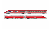ARNOLD 2621D Frecciarossa 1000 base set, 4 elements, service in France, VI, with DCC decoder