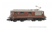 ARNOLD 2628 BLS, electric locomotive Re 4/4 192 Spiez, with single arm pantograph, brown livery, ep. IV-V  --- BLS 60th Anniversary