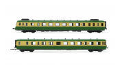 ARNOLD 2635S SNCF, RGP2 diesel railcar, re-built version, green/beige livery, ep. IV, with DCC sound decoder