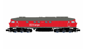 ARNOLD 2659 DB Cargo, diesel locomotive 232 573-6, trafic red livery, V-VI