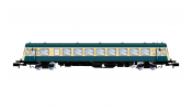 ARNOLD 2696 DB, 4-axle diesel railcar BR 627.0, blue/beige livery, ep. IV