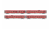 ARNOLD 3512 FS Trenitalia, Frecciarossa ETR 1000 new livery, additional set, 4 elements, VI ARNOLD 3512 FS Trenitalia, Frecciarossa ETR 1000 new livery, additional set, 4 elements, VI