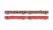 ARNOLD 3514 Frecciarossa ETR 1000 additional set, 4 elements, service in France, VI