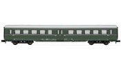 ARNOLD 4192 3-unit set coaches without drivers cab, DR, period IV a, livery dark green/grey