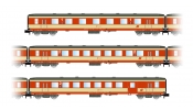 ARNOLD 4248 Személykocsi (3 db), Schlieren, K2-Design, 1. soztály + 2. osztály + 2. oszt /poggyász, ÖBB, IV-V ARNOLD 4248 Személykocsi (3 db), Schlieren, K2-Design, 1. soztály + 2. osztály + 2. oszt /poggyász, ÖBB, IV-V