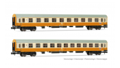 ARNOLD 4370 DR, 2-unit pack Städte-Express , 1 x Am + 1 x Bm, orange/beige livery, period IV