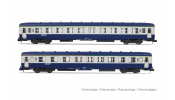 ARNOLD 4447 SNCF, DEV AO couchette coach B10c10, blue/grey with logo nuille, ep. IV